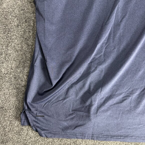 Spyder Active Tee Shirt Mens XXL Blue Short Sleeve Crew Neck Reflective Proweb - Picture 9 of 9